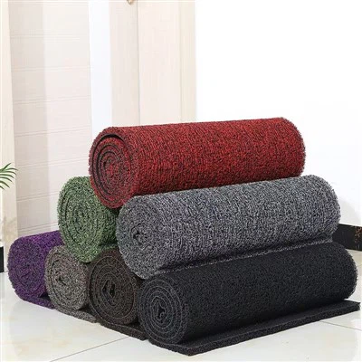 How do I make my coil floor mat look new again?